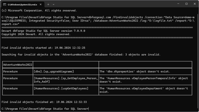 Find Invalid Objects in Your Databases - Devart Blog