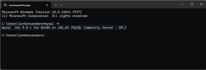 How to Check MySQL Version
