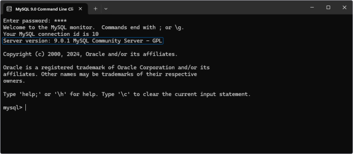 How to Check MySQL Version