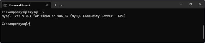 How to Check MySQL Version