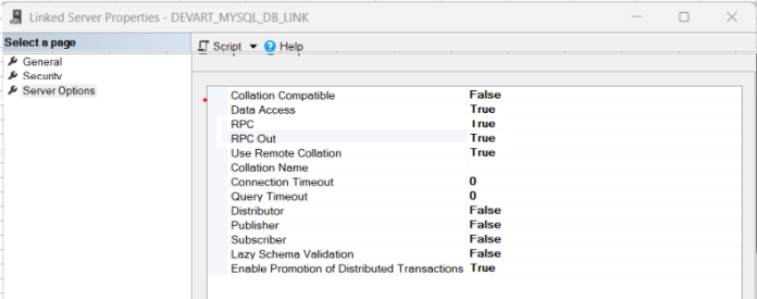 How to Configure a SQL Server Linked Server to Connect to MySQL
