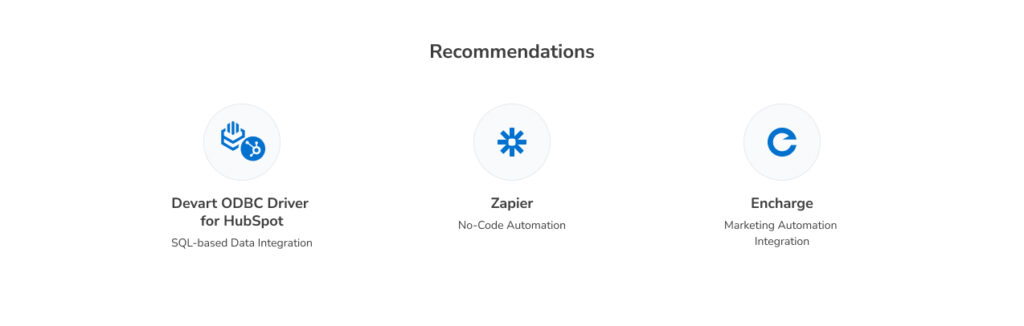 Hubspot connector apps